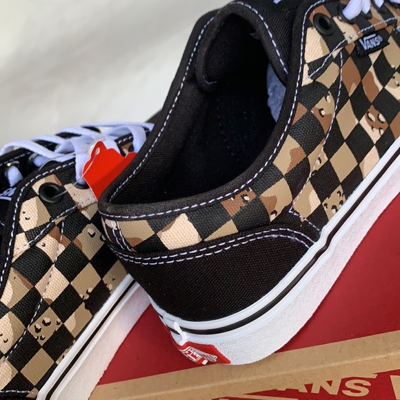 VANS ATWOOD CAMO CHECK BLACK/WHITE WMNS - Picture 14 of 15